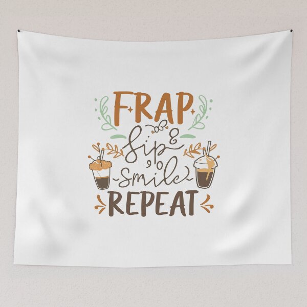 Item preview, Frap Life: Sip, Smile, Repeat 2 designed and sold by HahaHandlesHub.