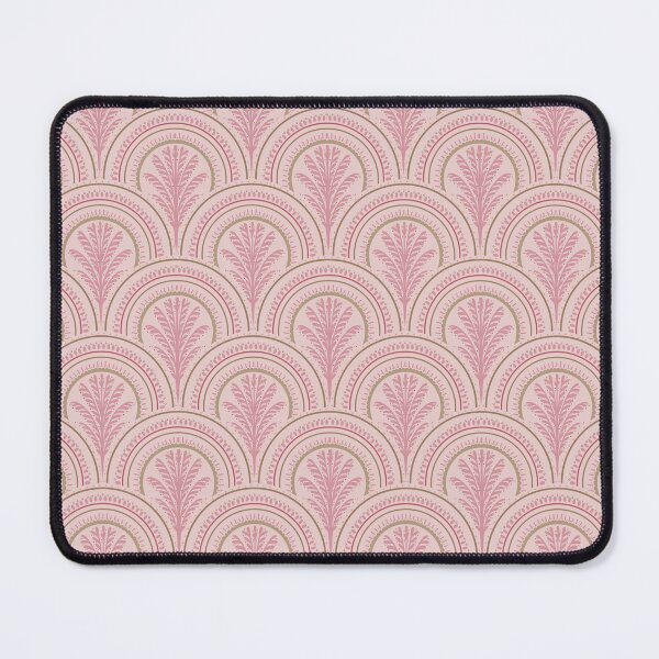Item preview, Wheat Scallop in Pink designed and sold by blindcat-design.