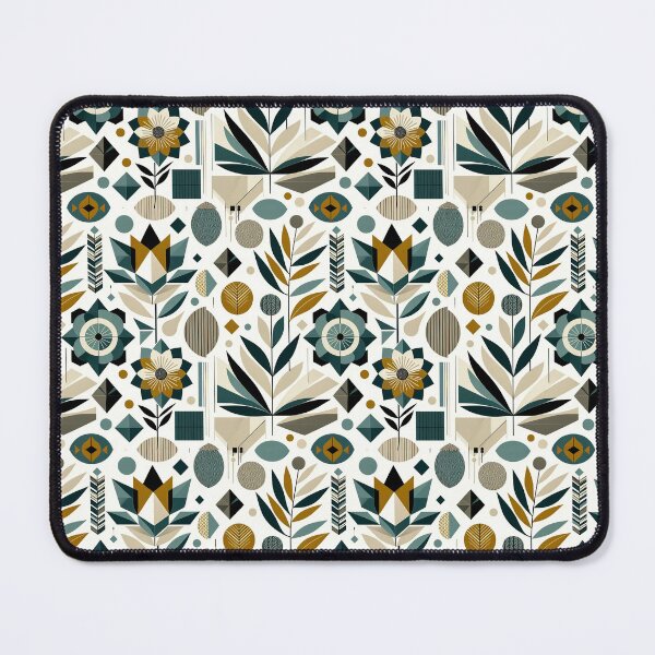 Item preview, Geometric Blossoms - Modern Fusion Pattern designed and sold by thepillow.