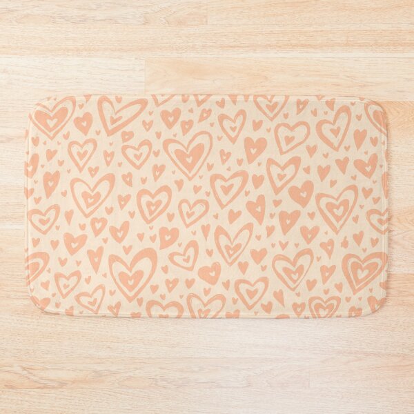 Item preview, Peach Fuzz Hearts: Peach Fuzz Pantone Colour 2024 designed and sold by rnmarts.