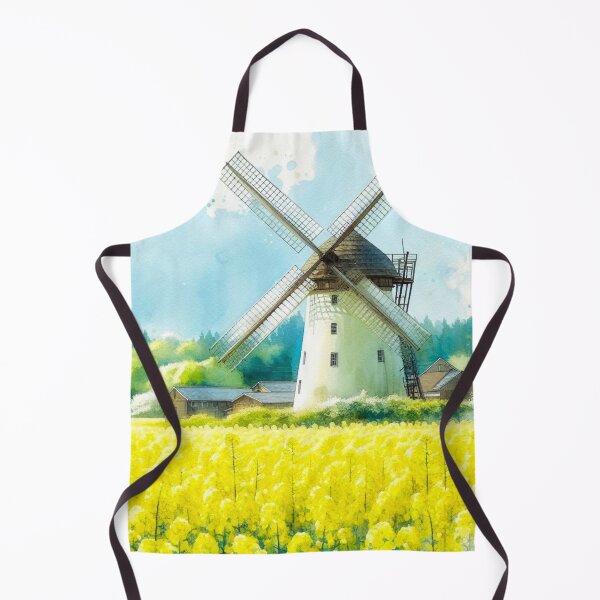 Item preview, Flower fields and windmills. designed and sold by growing-mom.
