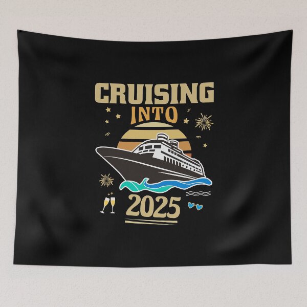 Item preview, Cruising into 2025 New Year designed and sold by HandicraftArt.