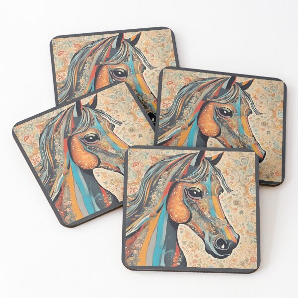 Item preview, Paisley Magical Horse designed and sold by ChunkyMonty.