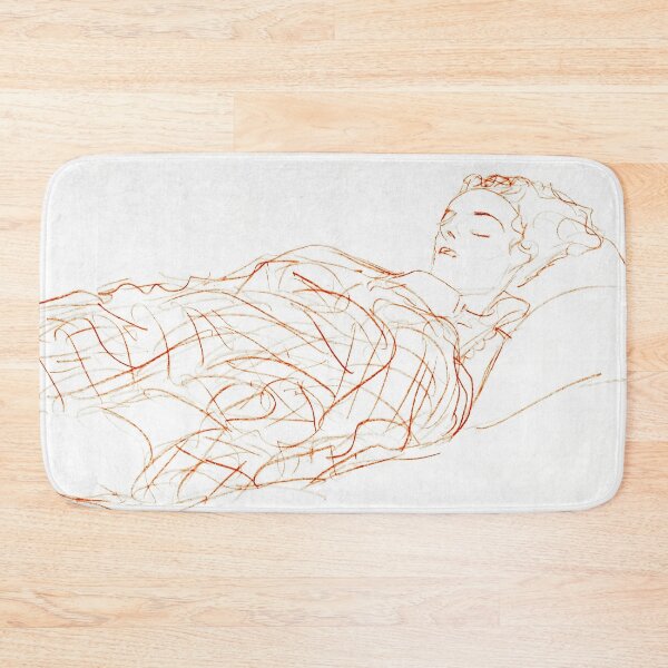 Item preview, Study of A Woman Wrapped by Gustav Klimt (1872–1918) designed and sold by BossyCatHome.