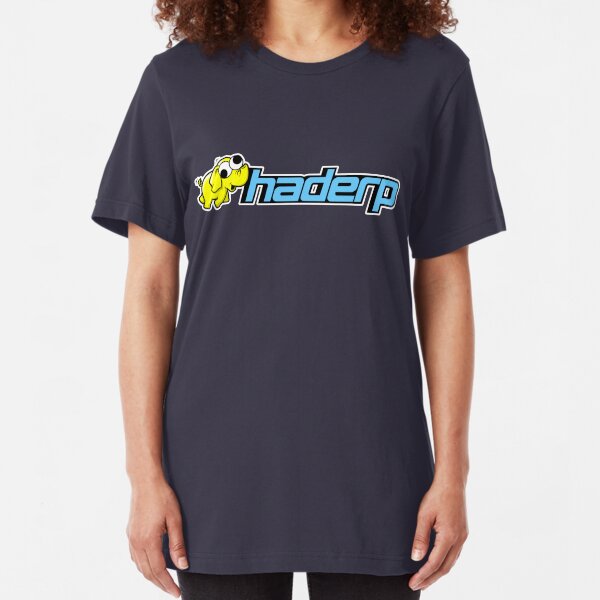 Haderp Hadoop Logo Slim Fit T-Shirt