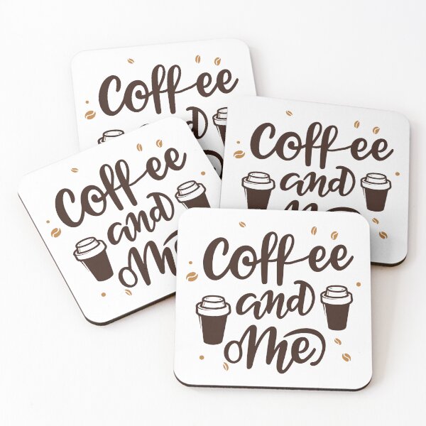 Item preview, Coffee and Me 1 designed and sold by HahaHandlesHub.