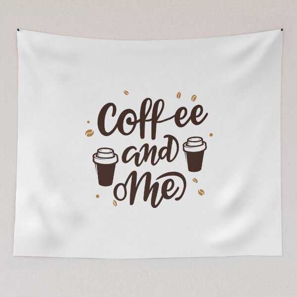Item preview, Coffee and Me 1 designed and sold by HahaHandlesHub.