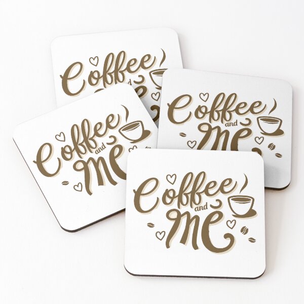 Item preview, Coffee and Me 2 designed and sold by HahaHandlesHub.
