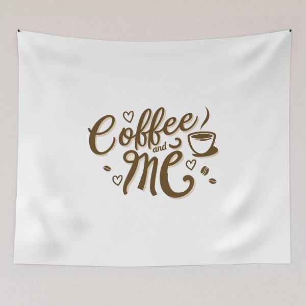 Item preview, Coffee and Me 2 designed and sold by HahaHandlesHub.
