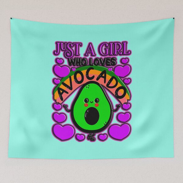 Item preview, just a girl who loves avocado designed and sold by creativerooney.