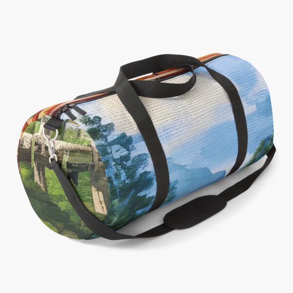 Item preview, Under The Blue Sky Log Cabin designed and sold by Paw's Arts.