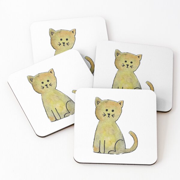 Item preview, Watercolor Cat  designed and sold by Nina Baldwin.