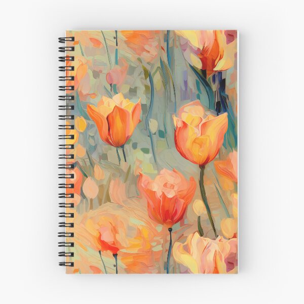 Item preview, Wild Meadow Tulips - Impressionist Floral Pattern designed and sold by HAL2501.