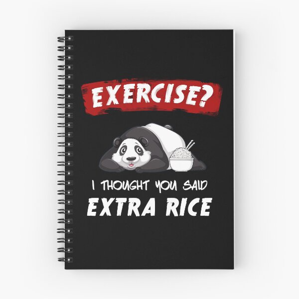 Item preview, Exercise I Thought You Said Extra Rice designed and sold by missoumart.