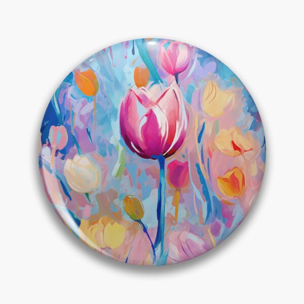 Item preview, Whimsical Tulip Fairytale 2 - Floral Pattern designed and sold by HAL2501.
