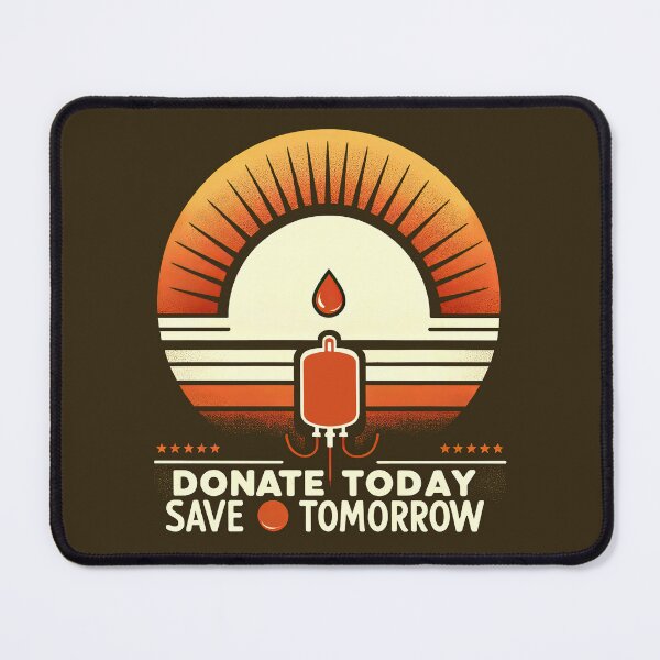 Item preview, Sunrise Blood Donation Campaign Tee - blood donation awareness designed and sold by MAPDDesigns.