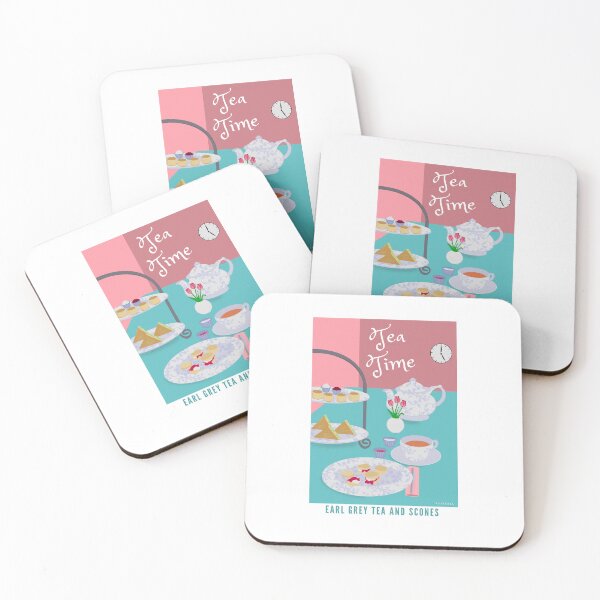 Item preview, TEA TIME EARL GREY TEA AND SCONES designed and sold by Posteria.