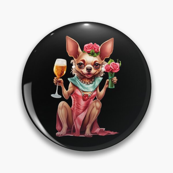 Item preview, Chihuahua Mom - Dog Lover Diva designed and sold by WallGemsArt.