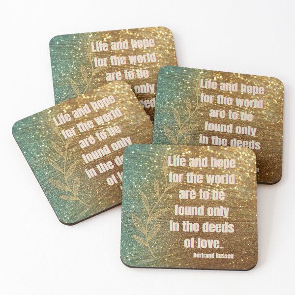 Item preview, Life and hope. . . ., Bertrand Russell designed and sold by DeeFran Designs.