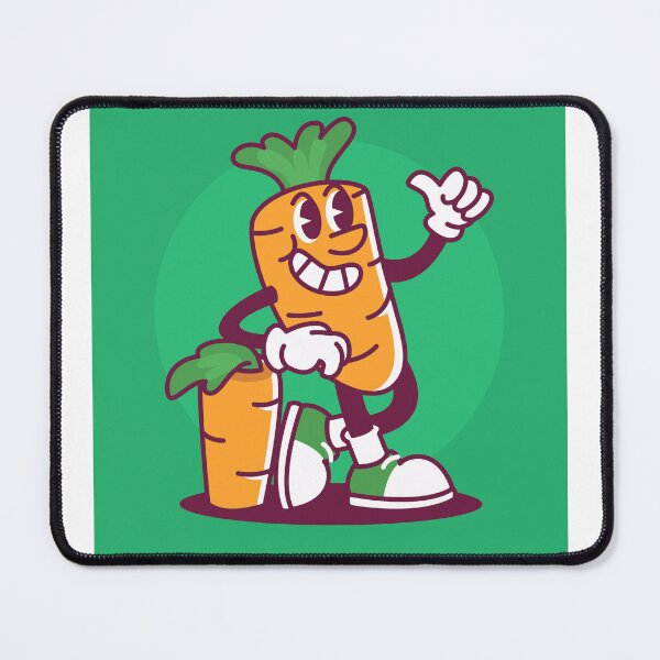 Item preview, Wholesome Harvest: Free Vector Hand-Drawn Carrot Cartoon Illustration designed and sold by hjian8219.