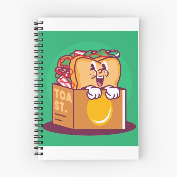 Item preview, Toasty Delight: Hand-Drawn Toast Cartoon Illustration designed and sold by hjian8219.