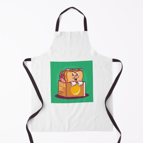 Item preview, Toasty Delight: Hand-Drawn Toast Cartoon Illustration designed and sold by hjian8219.