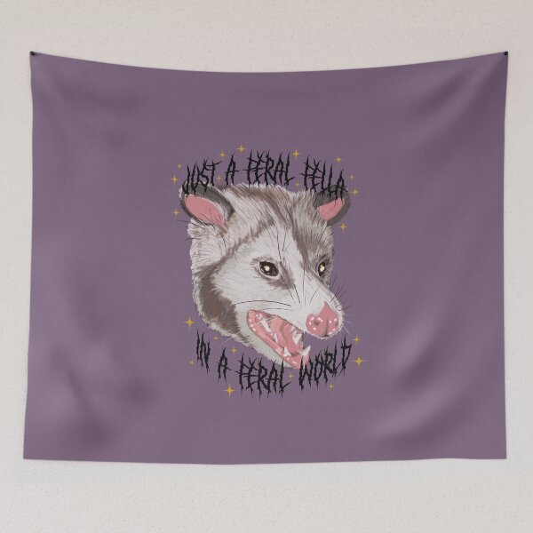 Item preview, Feral Fella  designed and sold by MagicOpossum.