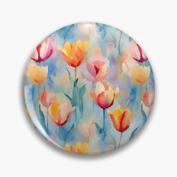 Item preview, Watercolor Tulips - Floral Pattern designed and sold by HAL2501.