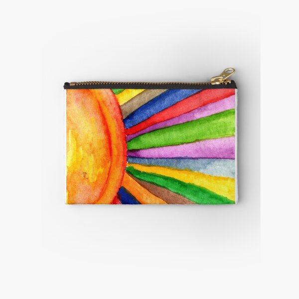 Item preview, Colourful Watercolour Sun with Rays designed and sold by Aithlin123.
