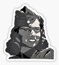 WWII Portrait Sticker