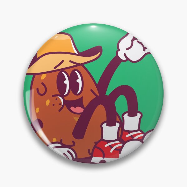 Item preview, Spud-tacular Charm: Hand-Drawn Potato Cartoon Illustration designed and sold by hjian8219.