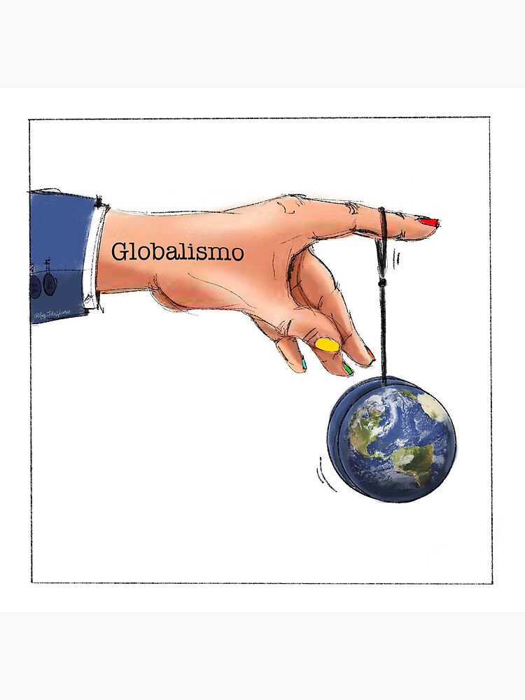 Thumbnail 2 of 2, Greeting Card, Globalism designed and sold by CubaNowadays.
