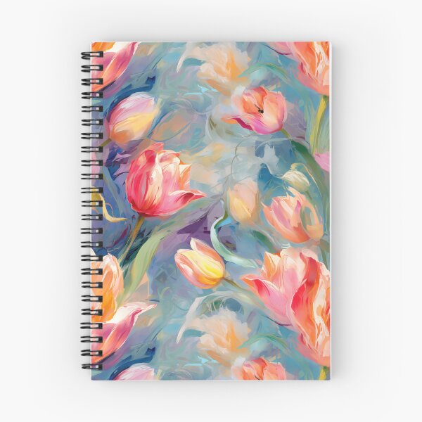 Item preview, Intricate Petal Tulip Bouquet -  Impressionist Floral Pattern designed and sold by HAL2501.