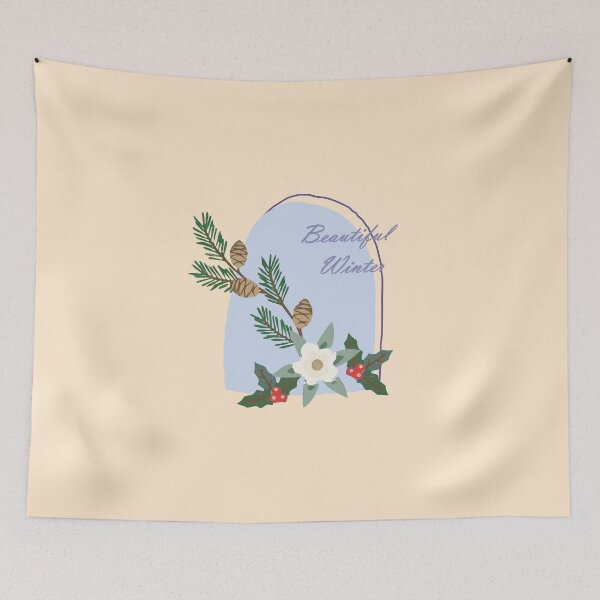 Item preview, Beautiful Christmas (Blue tone) designed and sold by PriestArt.