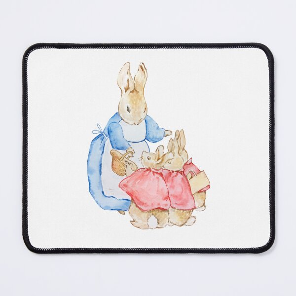 Item preview, Rabbits mom with cute little bunny designed and sold by SvetlanaArt.