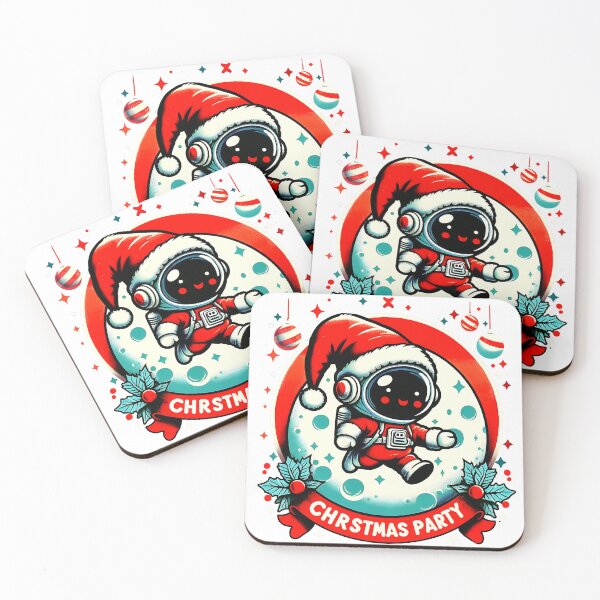 Item preview, Astronaut Christmas Party designed and sold by Galactic-Paints.