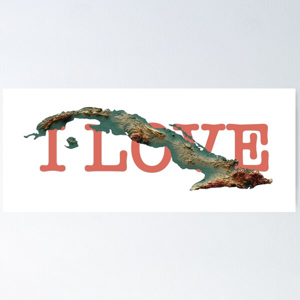 I LOVE CUBA Poster