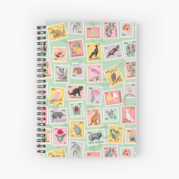G’Day from Australia | Moss Green Spiral Notebook