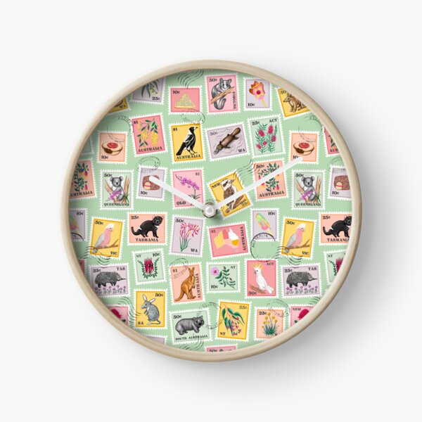 G’Day from Australia | Moss Green Clock