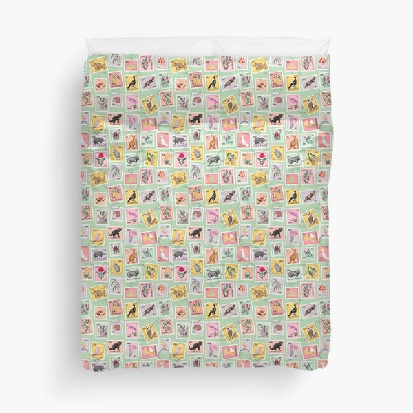 G’Day from Australia | Moss Green Duvet Cover