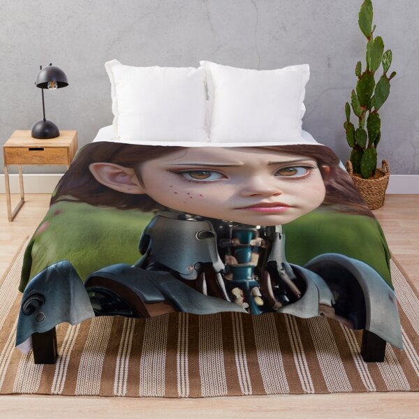 Item preview, Cute Futuristic Cyborg Girl designed and sold by TheArtOfPat.
