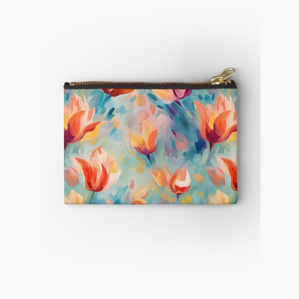 Item preview, Spring Breeze Tulips - Impressionist Floral Pattern designed and sold by HAL2501.