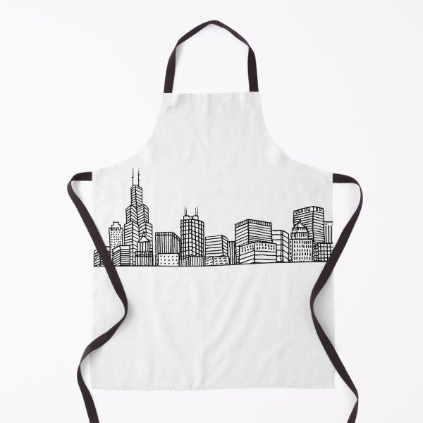 Item preview, Chicago Skyline (West Facing) designed and sold by Color Chicago.