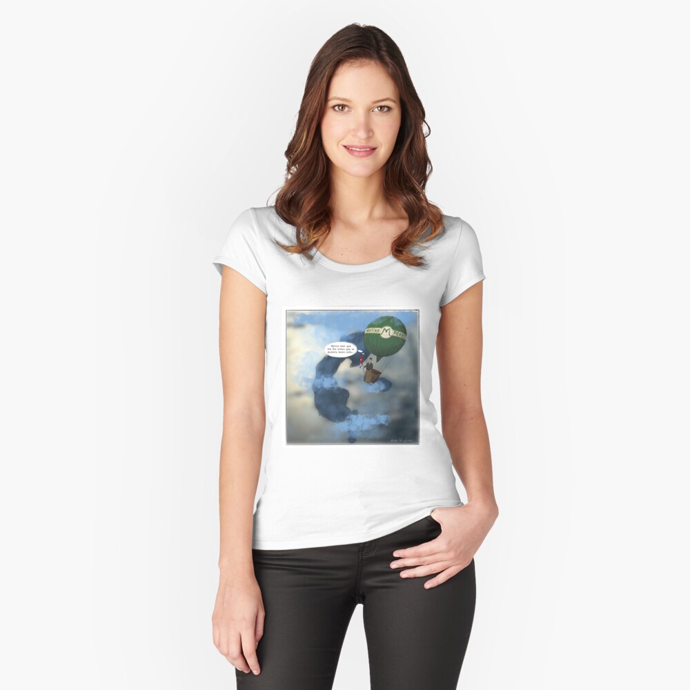 Item preview, Fitted Scoop T-Shirt designed and sold by CubaNowadays.