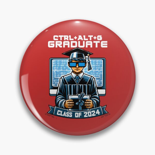 Item preview, Tech-Savvy Graduate: Binary Code & Diploma Design designed and sold by Upetees.