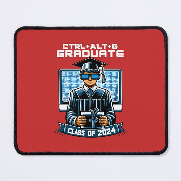Item preview, Tech-Savvy Graduate: Binary Code & Diploma Design designed and sold by Upetees.