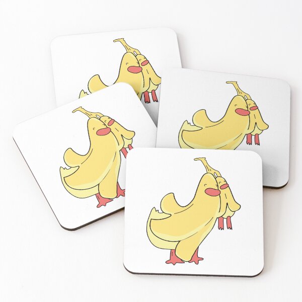 Item preview, Cute banana duck with duckling designed and sold by MaratusVolans.