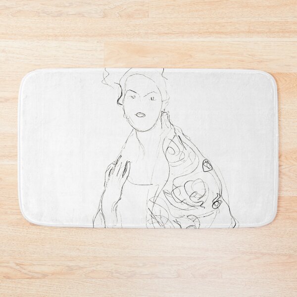 Item preview, Portrait of a Woman (ca. 1910) by Gustav Klimt designed and sold by BossyCatHome.