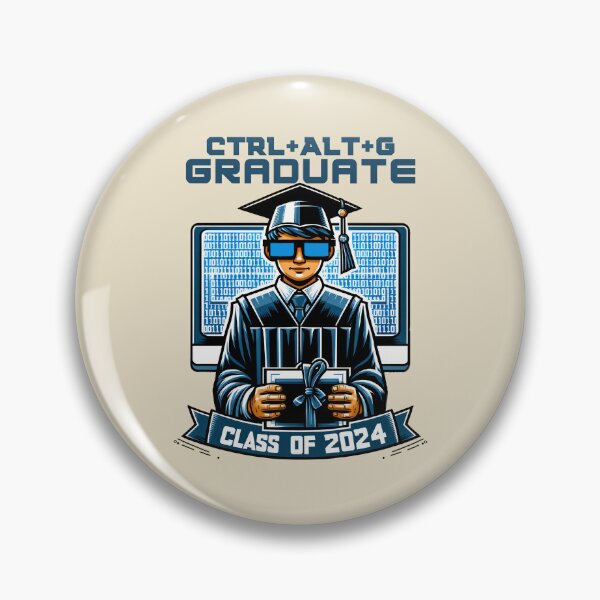 Item preview, Tech-Savvy Graduate: Binary Code & Diploma Design designed and sold by Upetees.