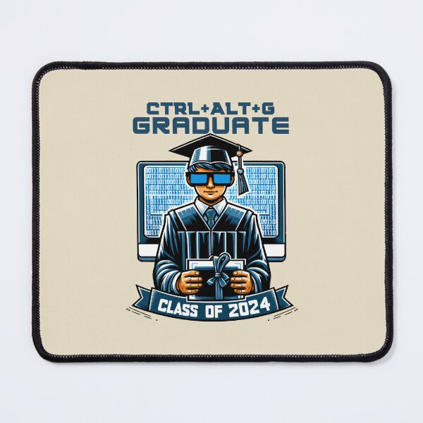 Item preview, Tech-Savvy Graduate: Binary Code & Diploma Design designed and sold by Upetees.